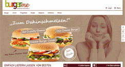 Desktop Screenshot of burgerme.de